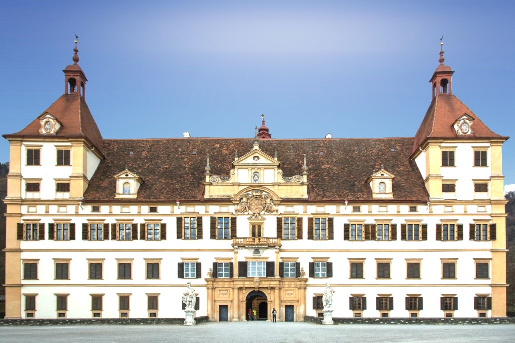 Schloss Eggenberg - Ansicht Haupteingang